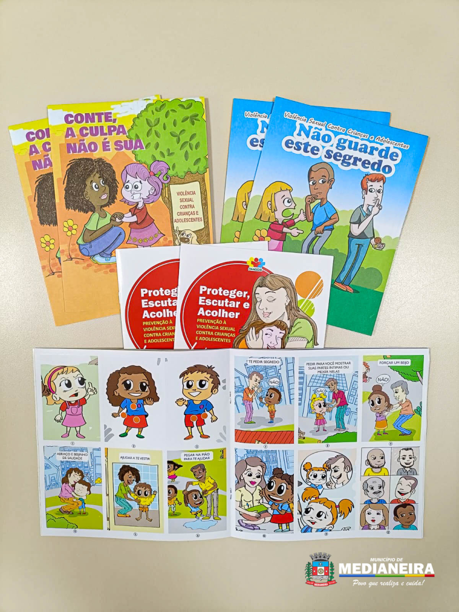 Medianeira fortalece a campanha “Faça Bonito” com aquisição de kits educativos para prevenir a violência contra crianças e adolescentes