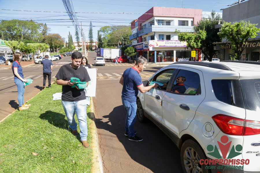 Pedágio de conscientização abre Semana Lixo Zero em Missal