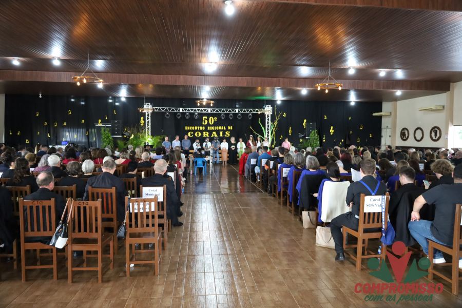 Cerca de 350 pessoas participam do 50º Encontro de Corais em Missal