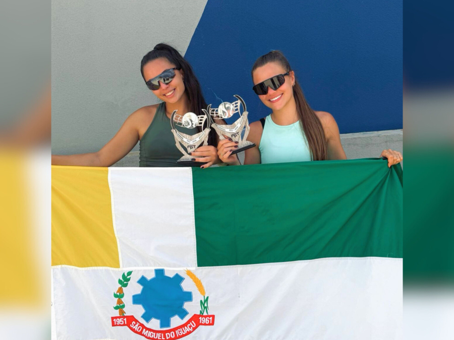 Atletas de São Miguel do Iguaçu conquistam medalhas no Jiu-Jitsu e no Beach Tennis em competições estaduais