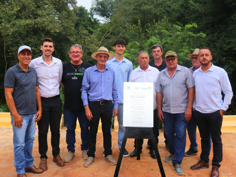 Parceria entre São Miguel do Iguaçu e Serranópolis garante nova ponte e ampliação de travessia no Rio Represo