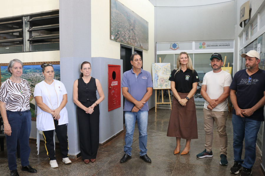 Exposição da artista Edy Braum é destaque no Museu Histórico de São Miguel do Iguaçu