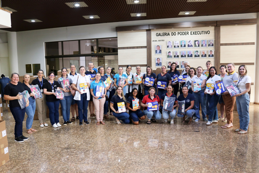Município recebe, pelo terceiro ano consecutivo, materiais pedagógicos do Programa Mais IDEB Lindeiros