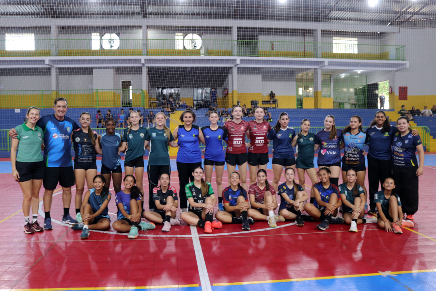 São Miguel do Iguaçu recebe etapa de treinamentos da Seleção Paranaense Infantil de Handebol