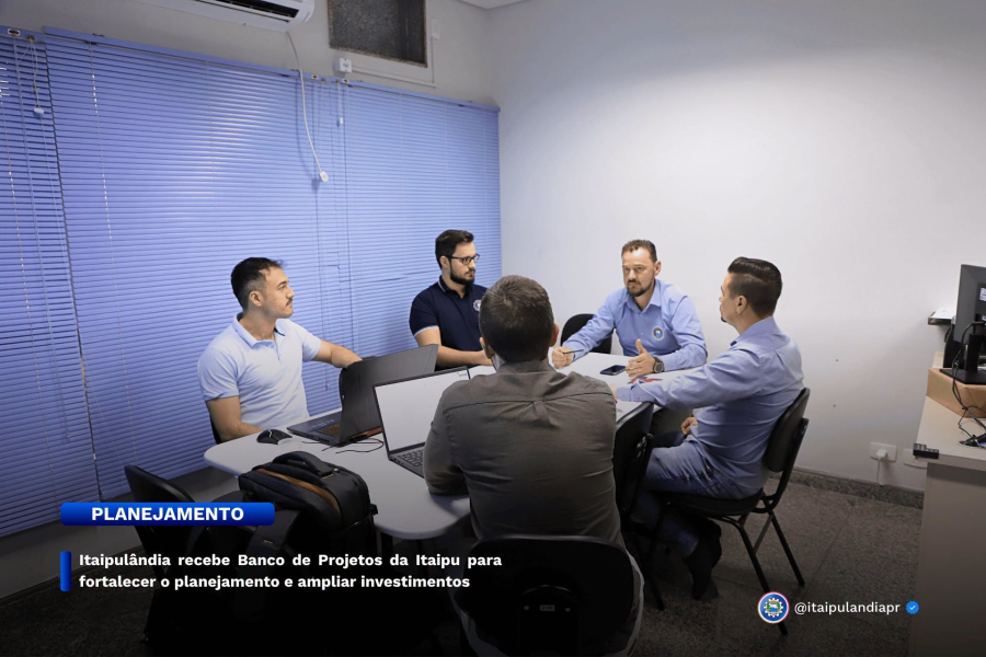 Itaipulândia recebe Banco de Projetos da Itaipu para fortalecer o planejamento e ampliar investimentos