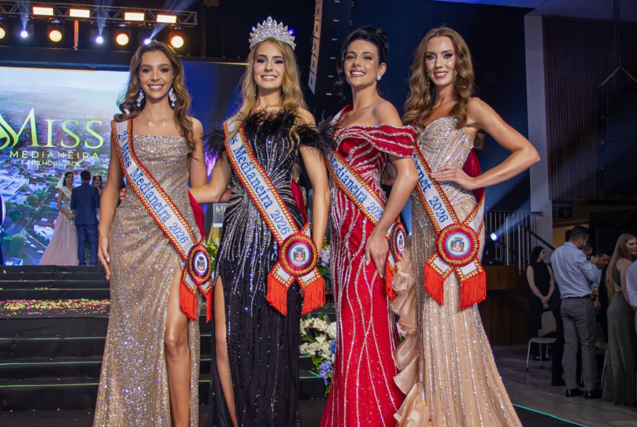 Clara Hobold é a Miss Medianeira 2026