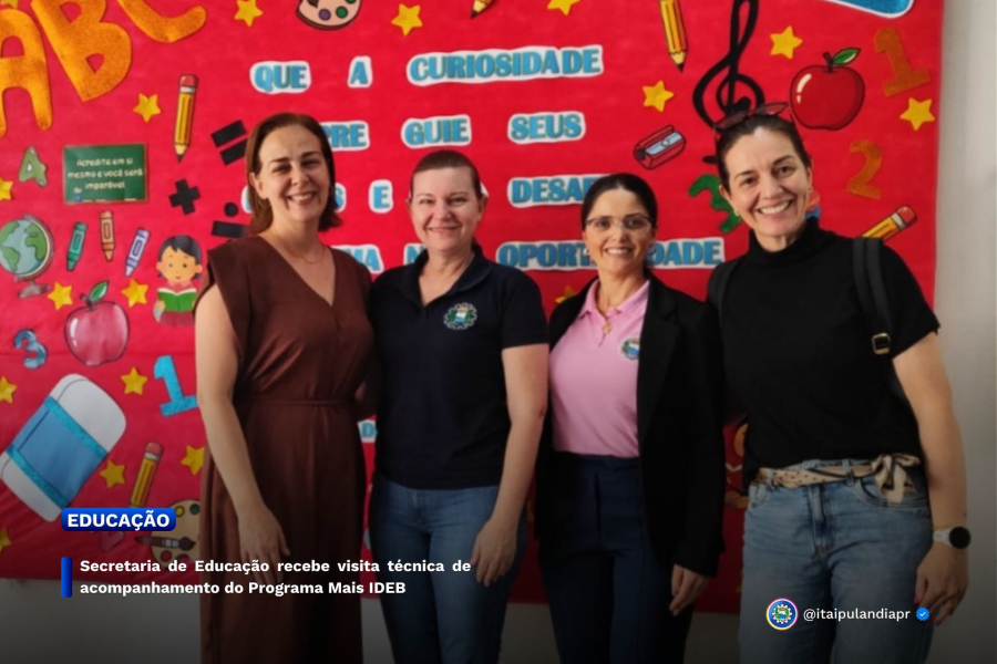 Secretaria de Educação recebe visita técnica de acompanhamento do Programa Mais IDEB