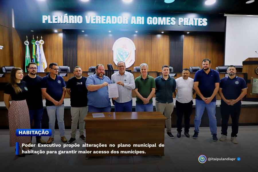 Poder Executivo propõe alterações no plano municipal de habitação para garantir maior acesso dos munícipes.