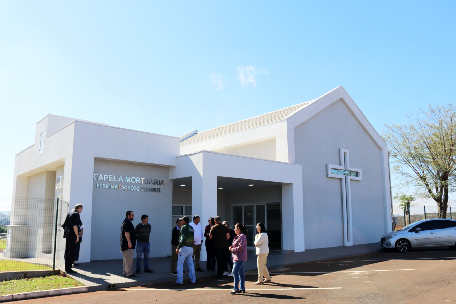 Governo Municipal inaugura Capela Mortuária Fermina Pacheco Cechinel